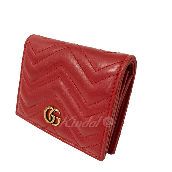 GUCCIGG Marmont Wallet Red - Picture 5 of 9